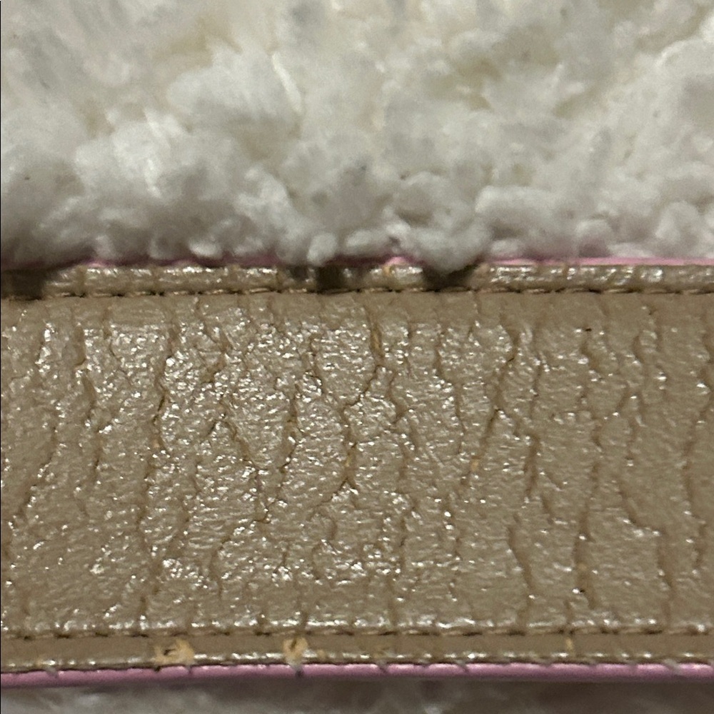 St. John Pink Leather Belt - Picture 4 of 4
